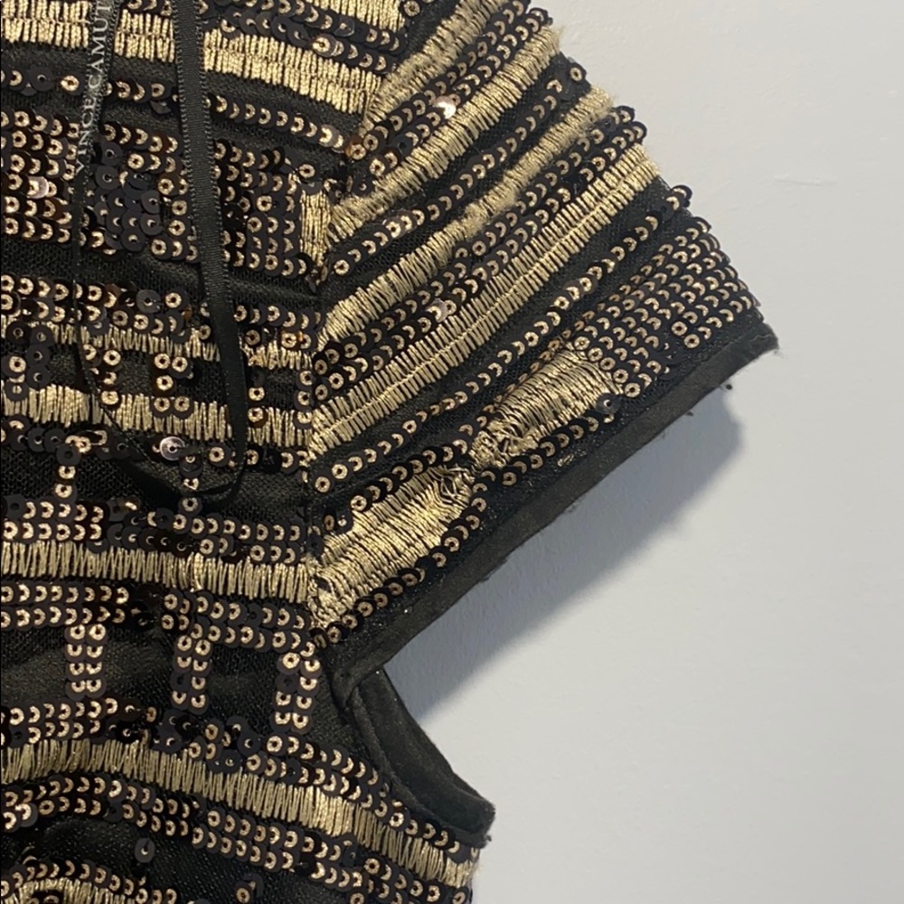 Vince Camuto Women's Sequined Shift Dress US2 - Picture 14 of 14